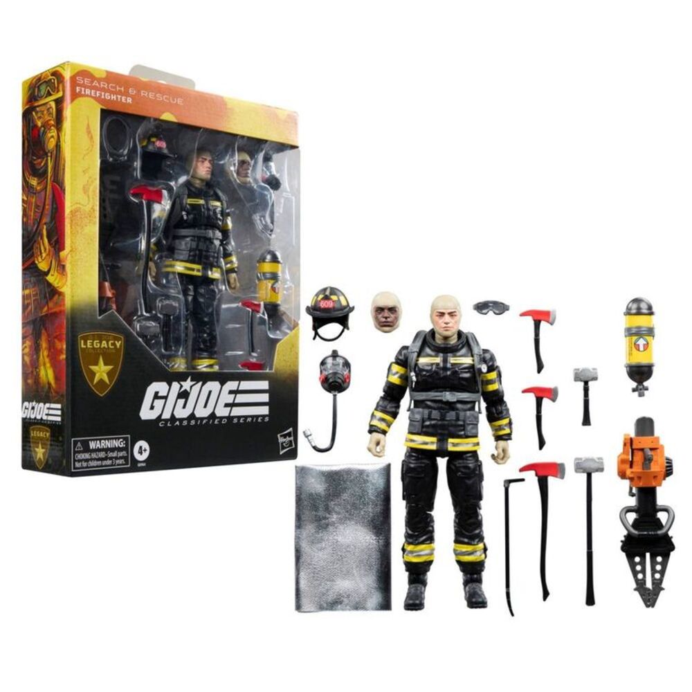 G.I. Joe -  CS Legacy RR Tommy Action Figure Black
